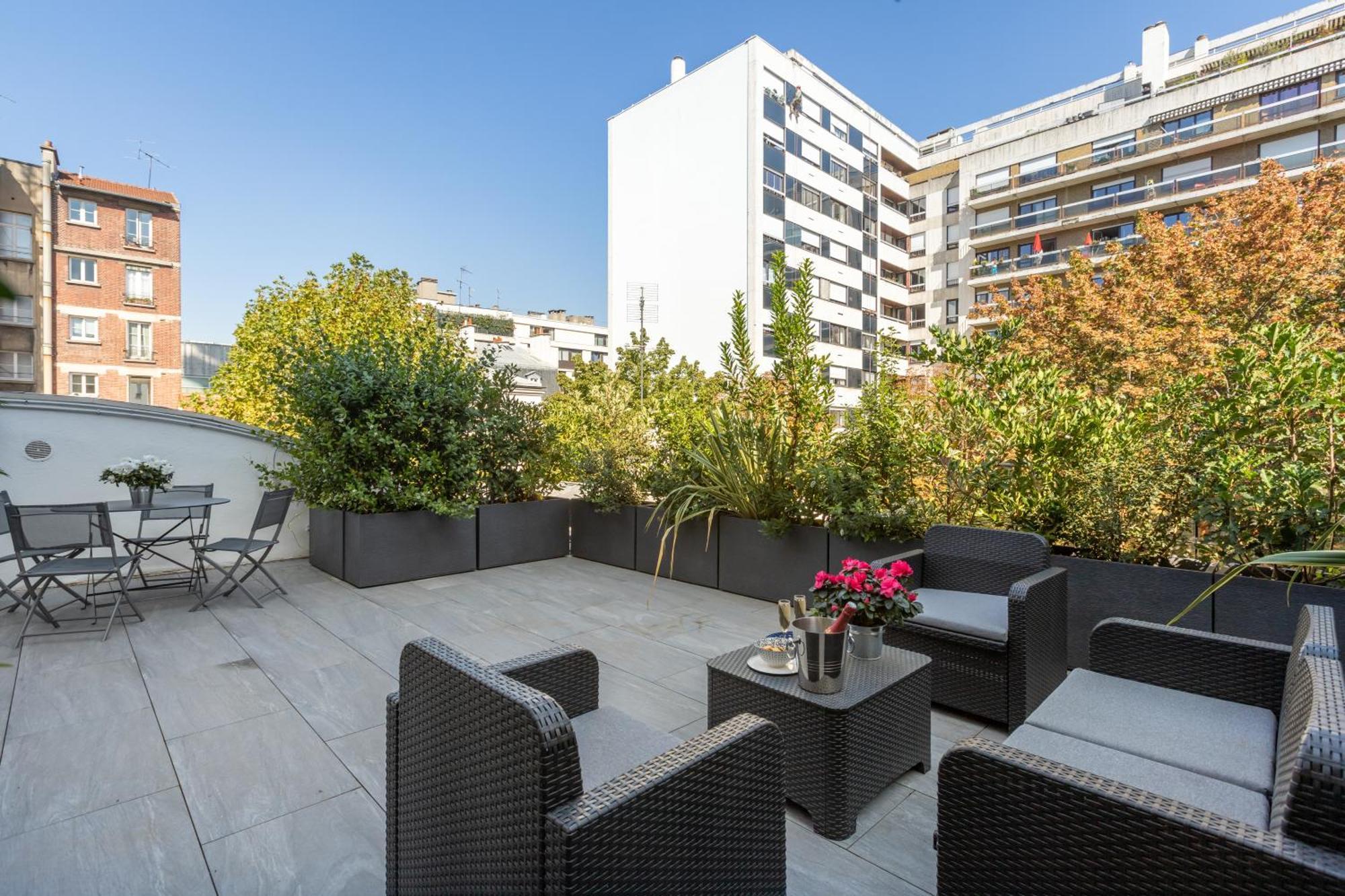 B20 Studio Terrasse 175Blo-Paris Convention Buitenkant foto