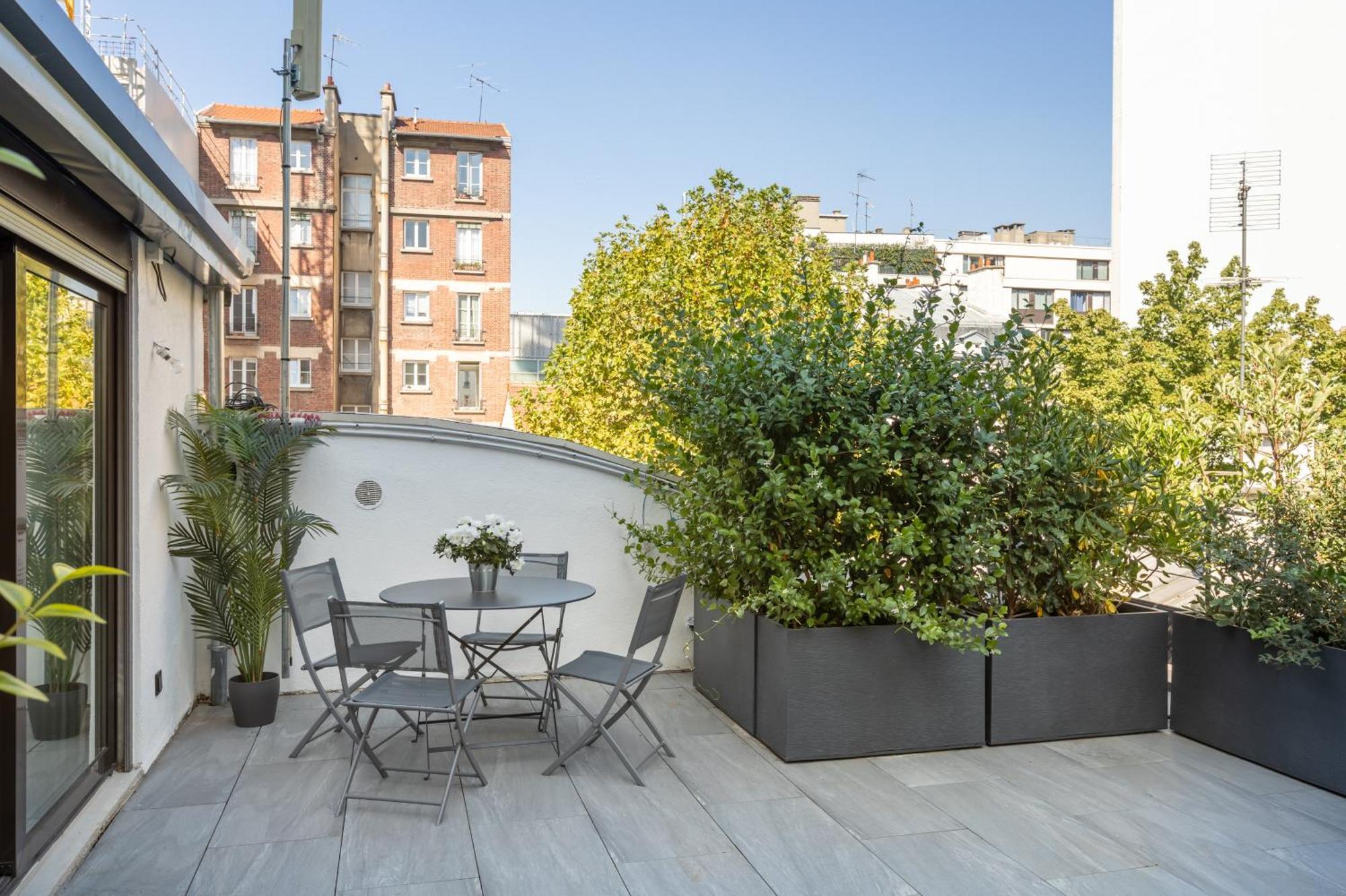 B20 Studio Terrasse 175Blo-Paris Convention Buitenkant foto