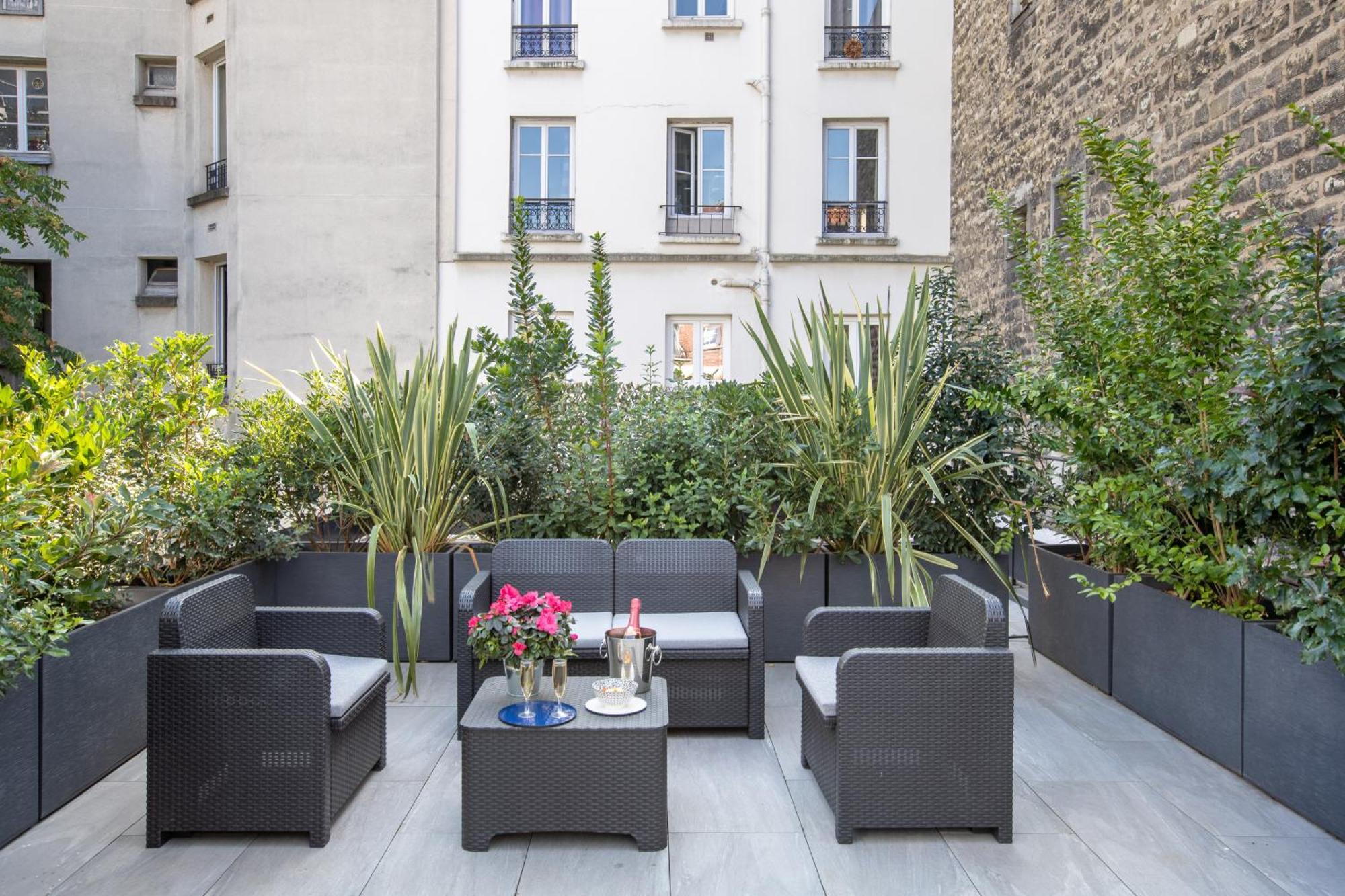 B20 Studio Terrasse 175Blo-Paris Convention Buitenkant foto