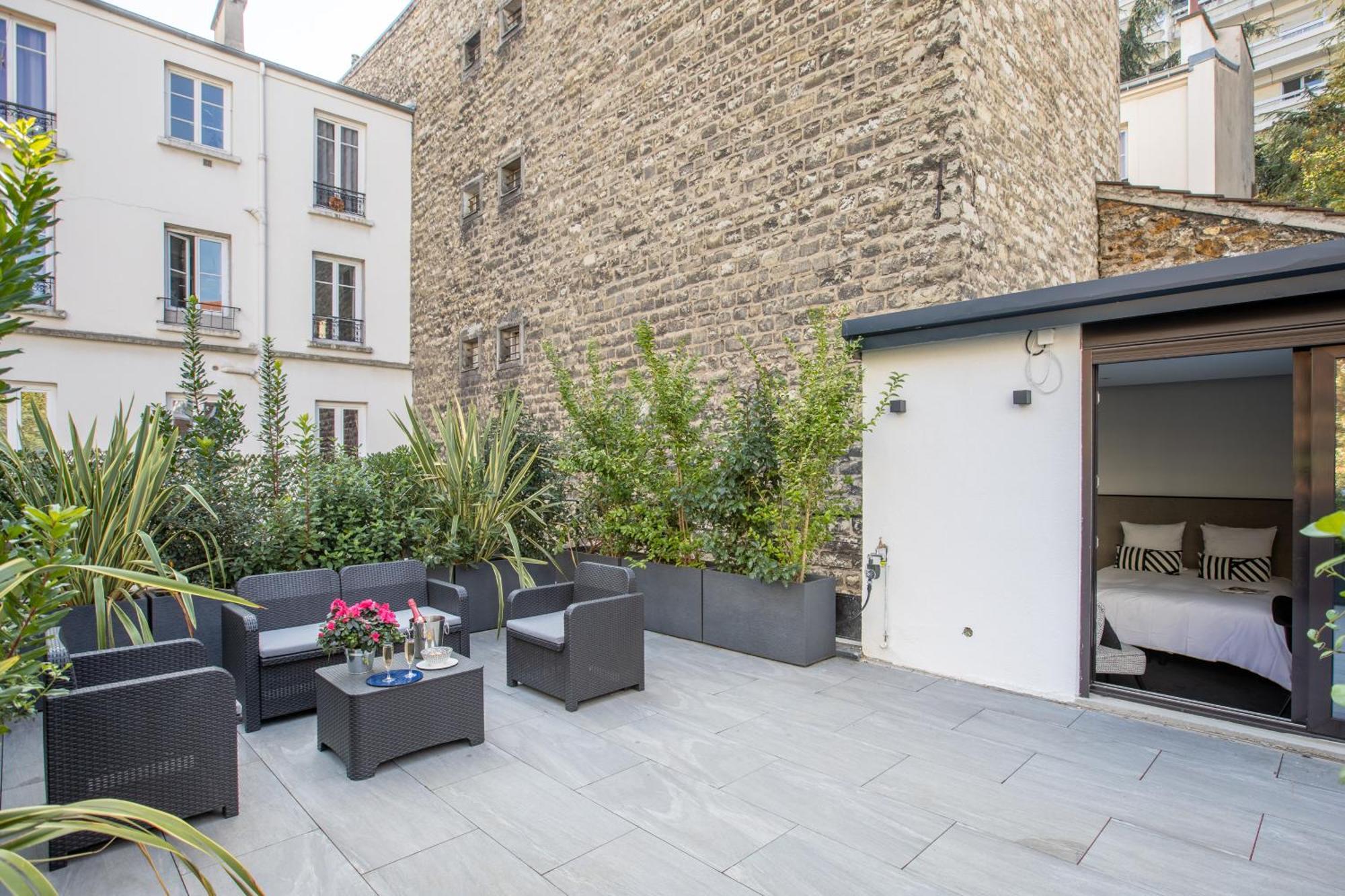 B20 Studio Terrasse 175Blo-Paris Convention Buitenkant foto